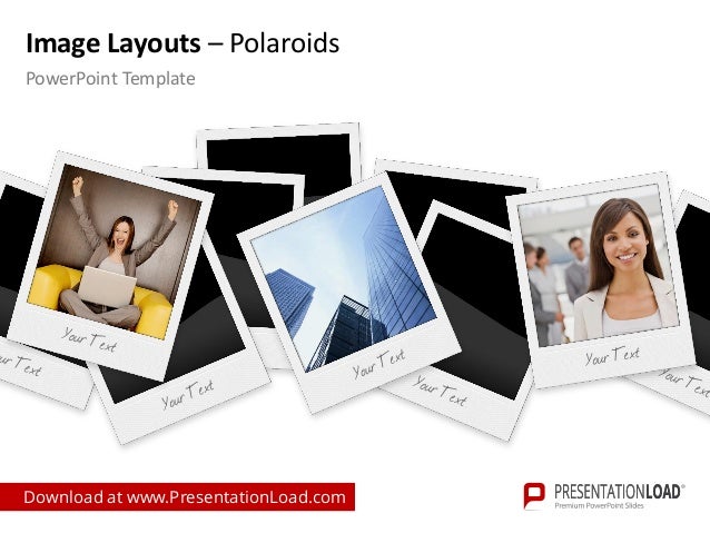 Powerpoint 3d Image Layout Template