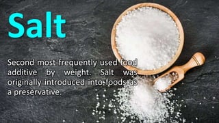 Salt Additives 3d - Food Preparation Basics _ Seasonings and Flavorings.pptx