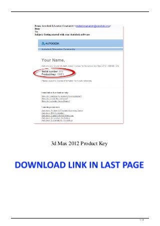 3d Max 2012 Product Key
1 / 4
 