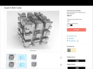 HEUTE AUF SHAPEWAYS GESEHEN…

 
