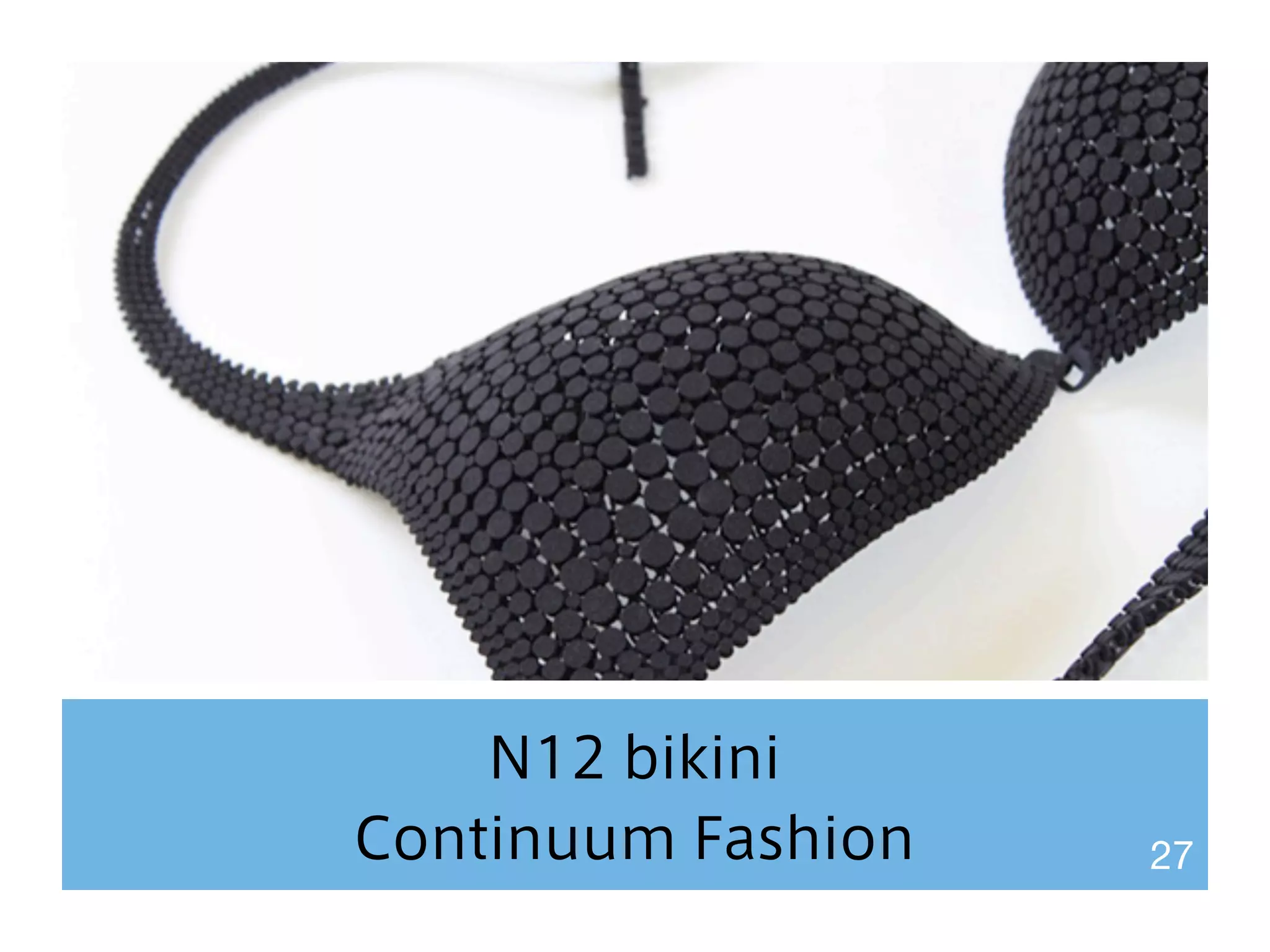 N12 bikini 
Continuum Fashion 27 
 
