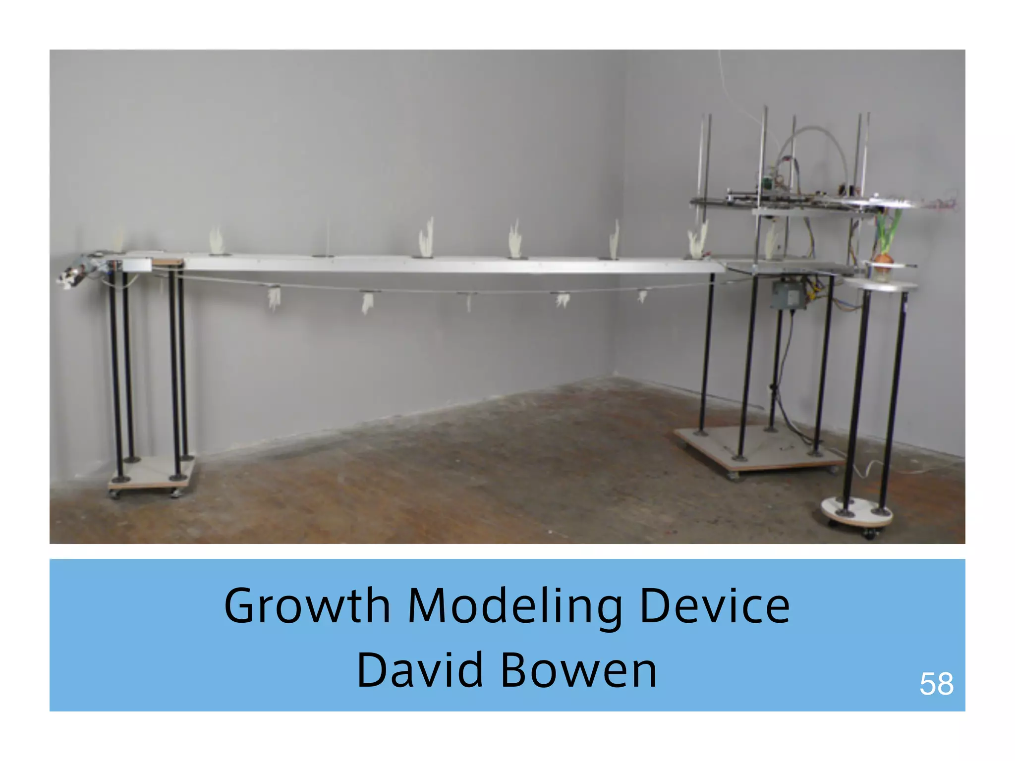 Growth Modeling Device 
David Bowen 58 
 