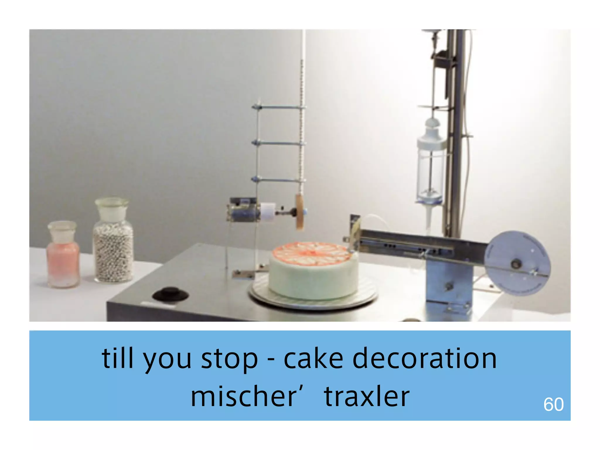 till you stop - cake decoration 
mischer’traxler 60 
 