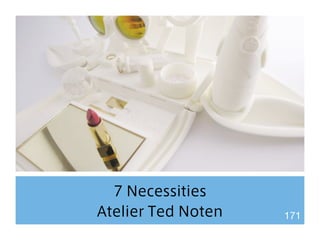 7 Necessities 
Atelier Ted Noten 171 
 