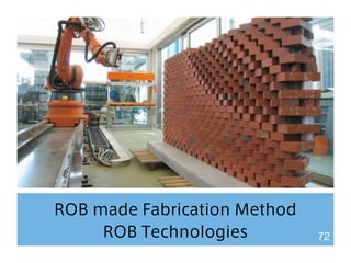 ROB made Fabrication Method 
ROB Technologies 72 
 
