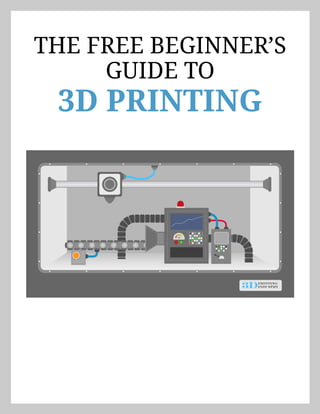 THE FREE BEGINNER’S
GUIDE TO
3D PRINTING
 