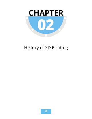 History of 3D Printing
CHAPTER
!10
 