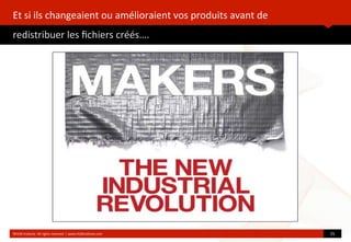  



   Vous	
  croyez	
  pouvoir	
  échapper	
  aux	
  conséquences…
   Rappelez	
  vous	
  l’industrie	
  de	
  la	
  musique…




                                                                             #aveuglement	
  #résistance	
  au	
  changement


   ©HUB	
  Ins*tute.	
  All	
  rights	
  reserved	
  	
  |	
  www.HUBins*tute.com                                              21	
  

jeudi 7 mars 13
 