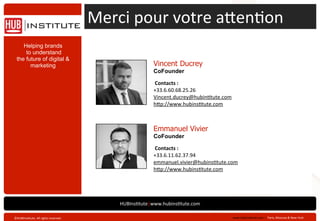  


   Le	
  3D	
  Prin*ng	
  au	
  service	
  du	
  medical
   «Magic	
  Arms»	
  :	
  re	
  imprimer	
  des	
  pièces	
  tout	
  au	
  long	
  de	
  la	
  croissant	
  de	
  l’enfant


                                                                                            	
  




                                                      Un	
  exosqueleRe	
  à	
  bas	
  coût	
  pour	
  les	
  enfants	
  handicapés


   ©HUB	
  Ins*tute.	
  All	
  rights	
  reserved	
  	
  |	
  www.HUBins*tute.com                                                     31	
  

jeudi 7 mars 13
 