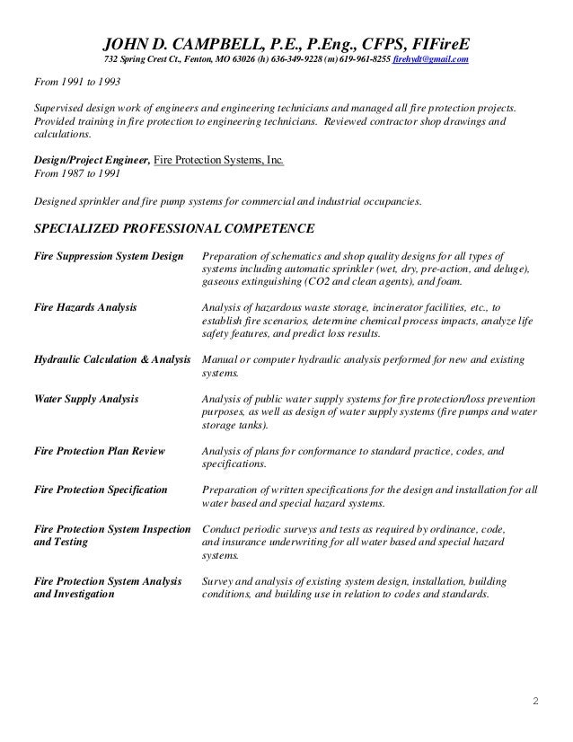 Campbell Resume