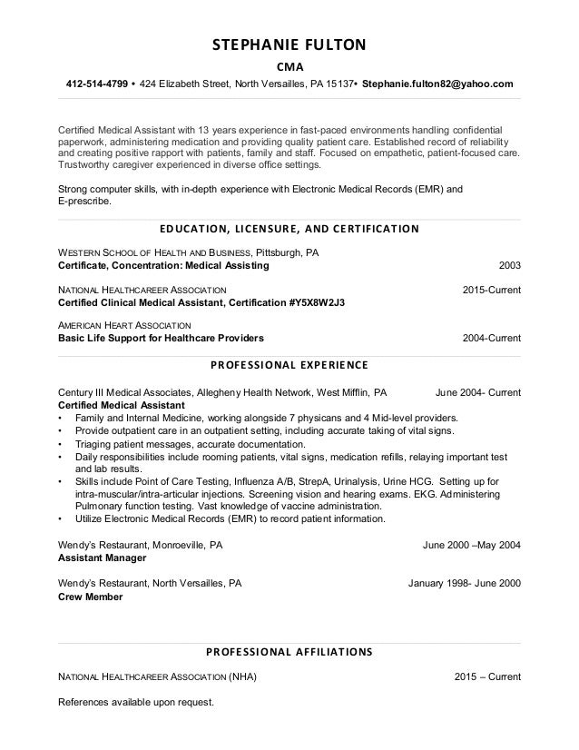 Fulton Resume