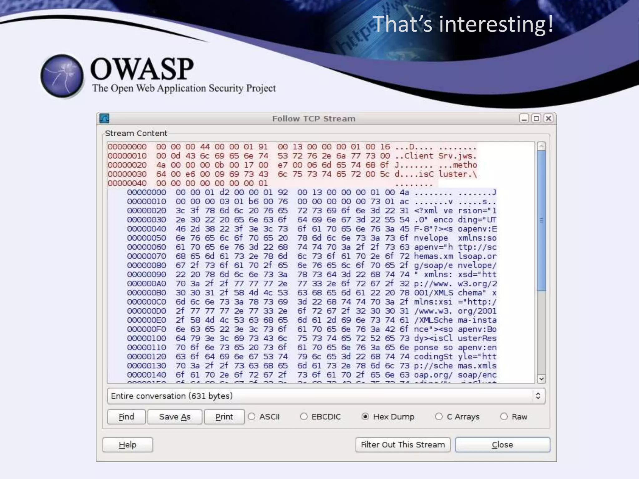 That’s interesting!
 