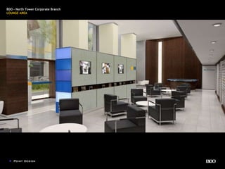 BDO - North Tower Corporate Branch
LOUNGE AREA
 
