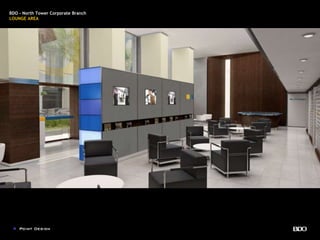BDO - North Tower Corporate Branch
LOUNGE AREA
 