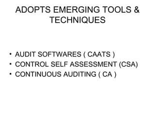 3d 3 Todays Internal Auditor | PPT