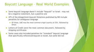 Boycott Language Examples Lila Rose - Dealing with Anti-Boycott in the Real World | PPTX