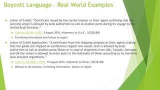 Boycott Language Examples Lila Rose - Dealing with Anti-Boycott in the Real World | PPTX
