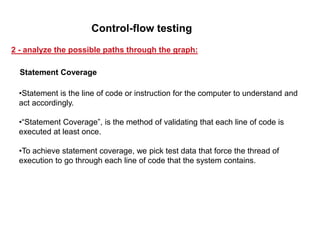 Introduction to White box testing | PPTX