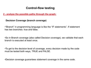 Introduction to White box testing | PPTX