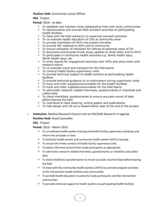Arthurs CV | PDF