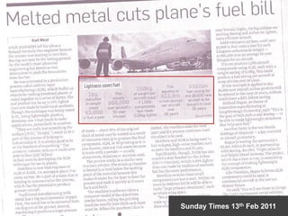 Sunday Times 13th Feb 2011
                Slide 43 of 62
 