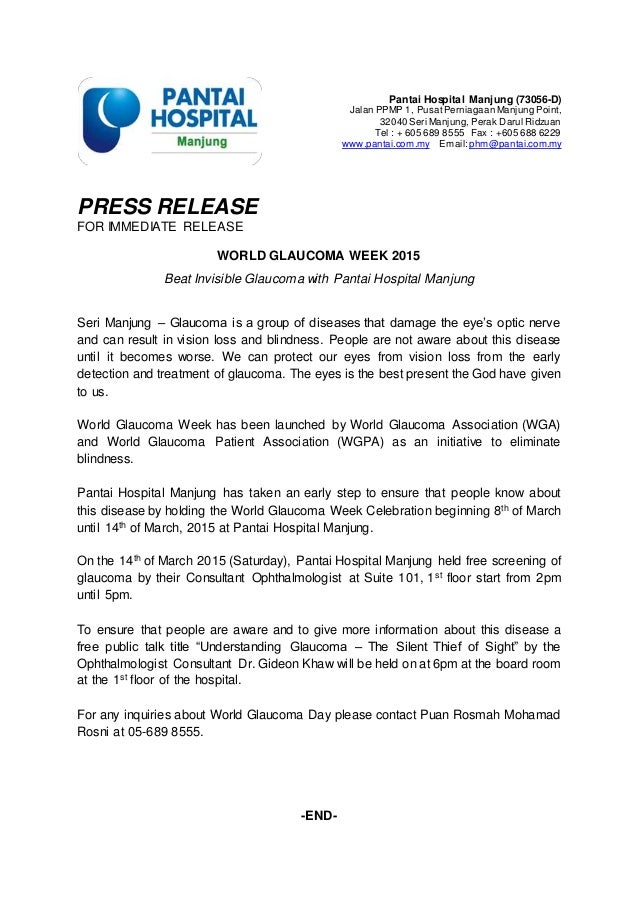 Glaucoma Press Release 13032015