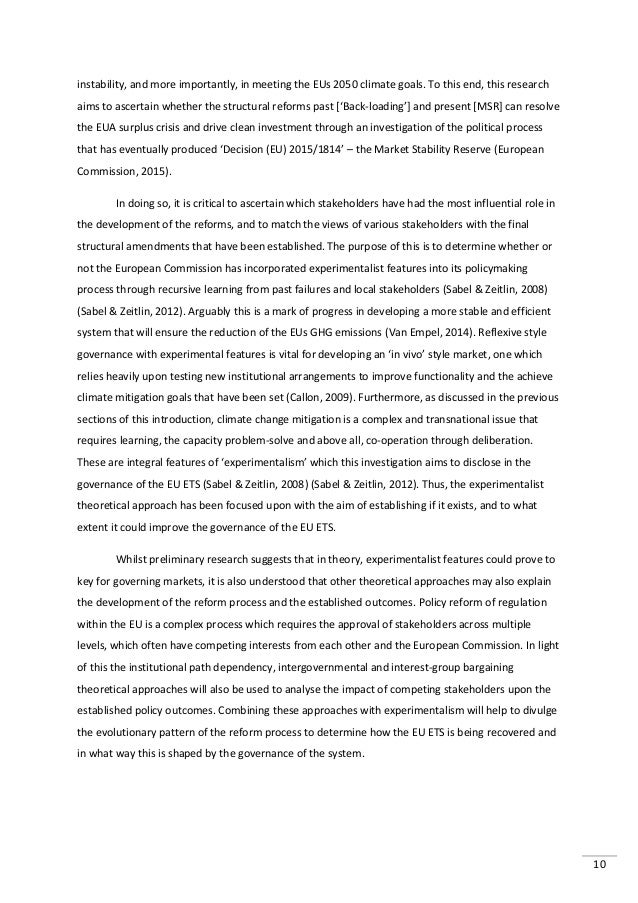 Thesis trading system