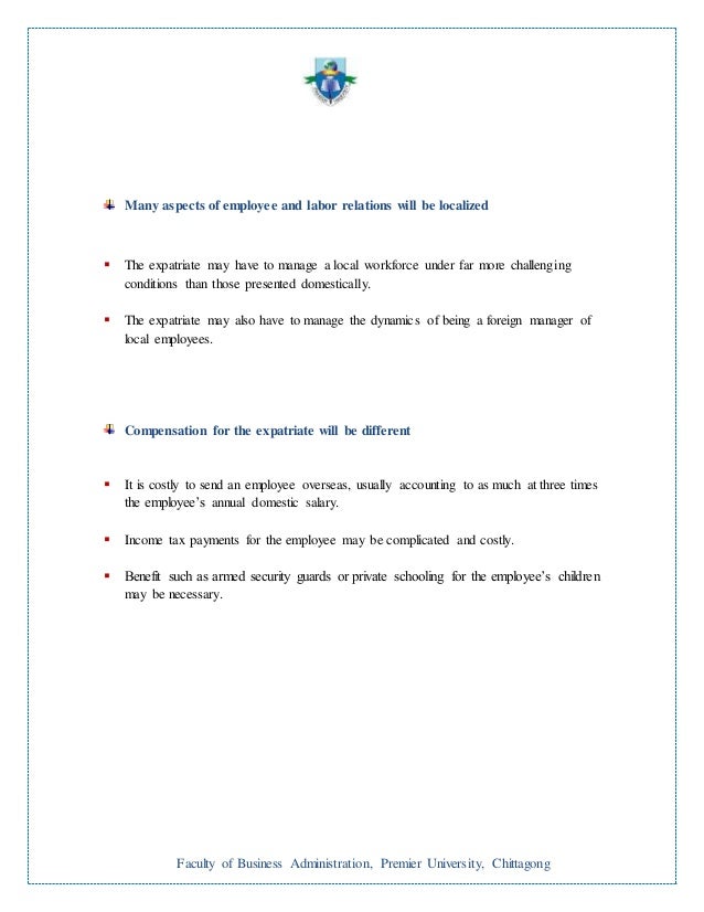 Managing international assignments picture