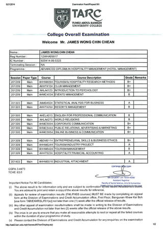 Adv Diploma Transcript | PDF