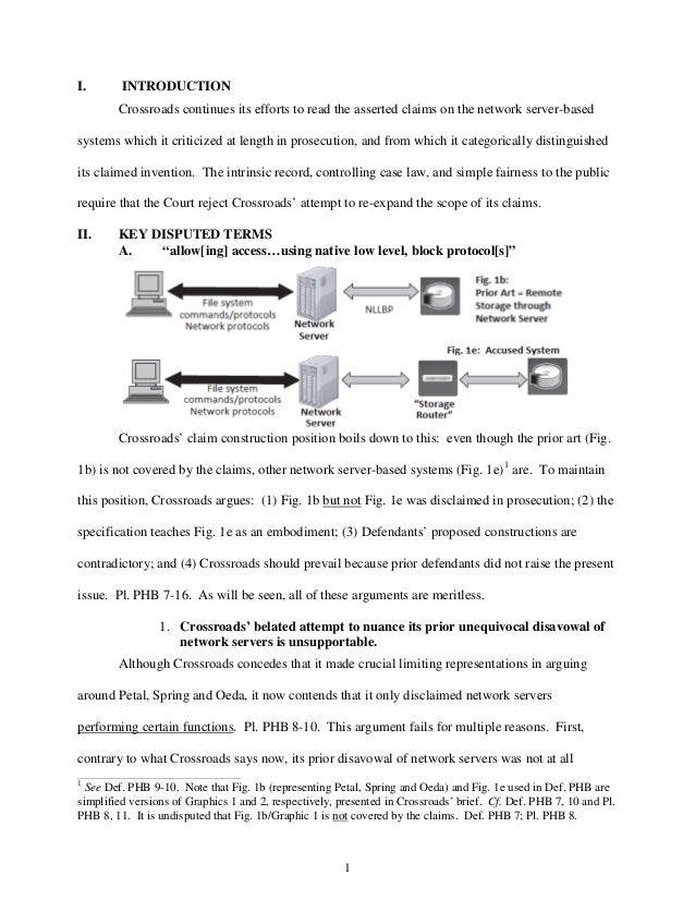 Pre hearing brief sample image