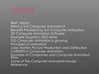 3D Animation | PPT
