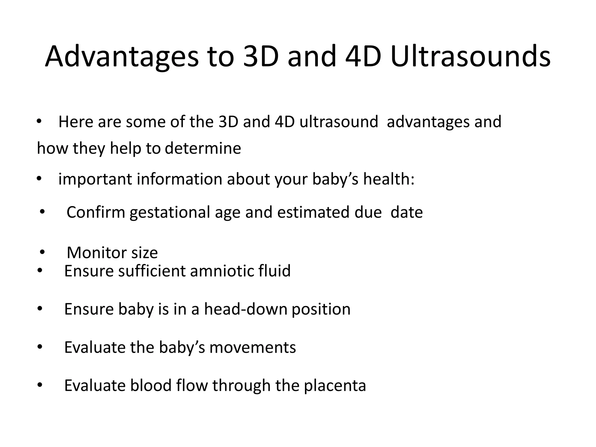 3D and 4D ultrasound in obstetrics | PPTX