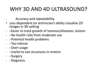 3D and 4D ultrasound in obstetrics | PPTX