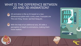 Quiz Example Animation 3d Animation with a quiz at the end. Talks about types of animation | PPTX