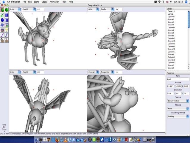 Art Of Illusion 3D Modeling Animation Graphics Software