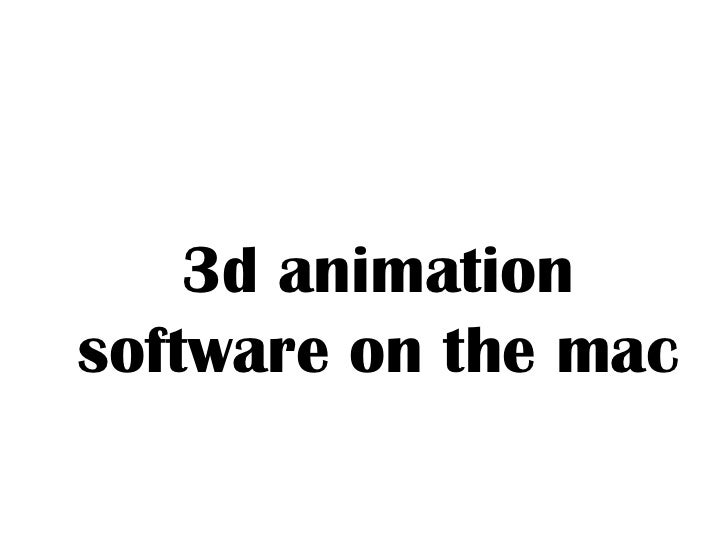 Kinemac 3d animator for mac free