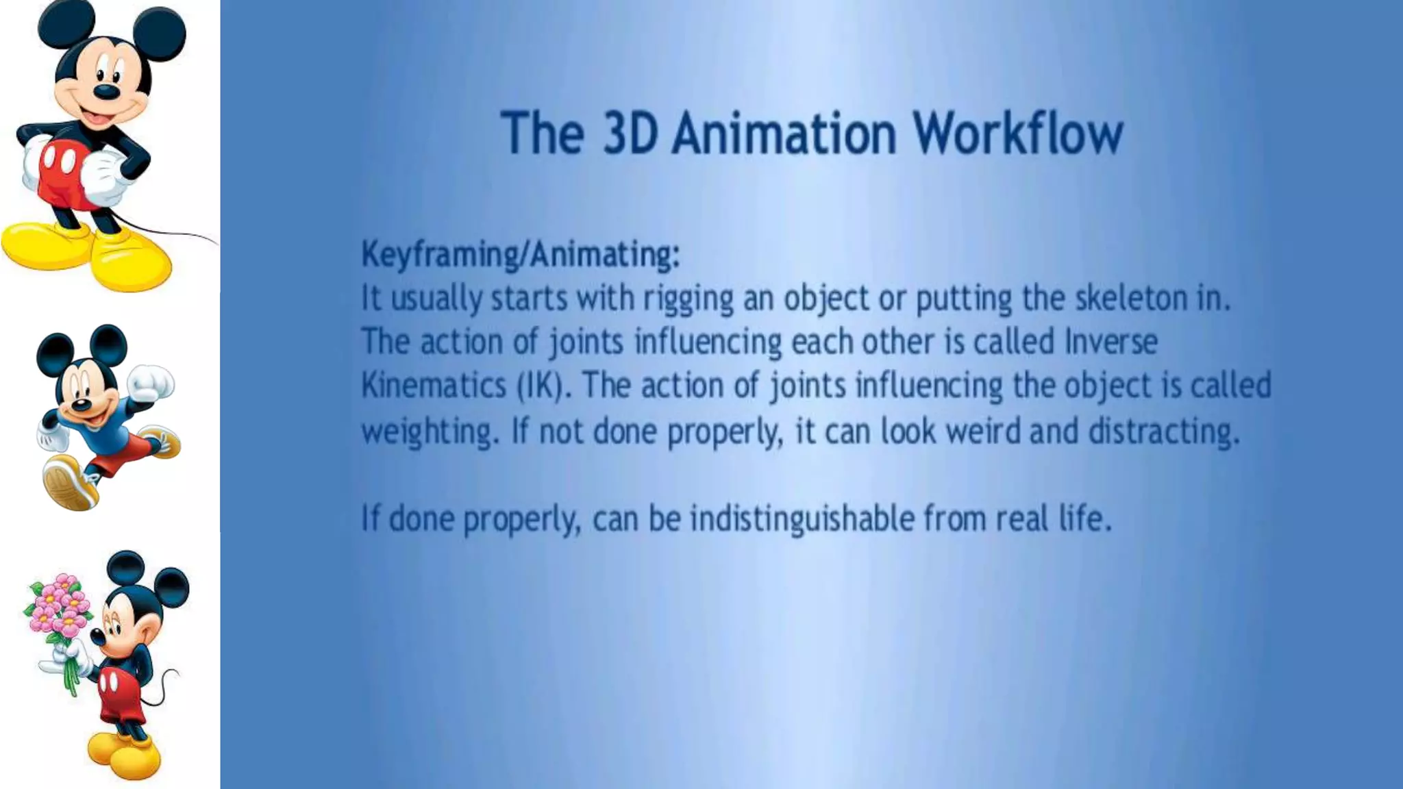 3 d animation workflow ppt ammu hari creations | PPT