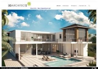Home Exteriors Interiors Contact Us 
Do you need professional PDFs? Try PDFmyURL!
More Info:- http://3darchitect.net/
 