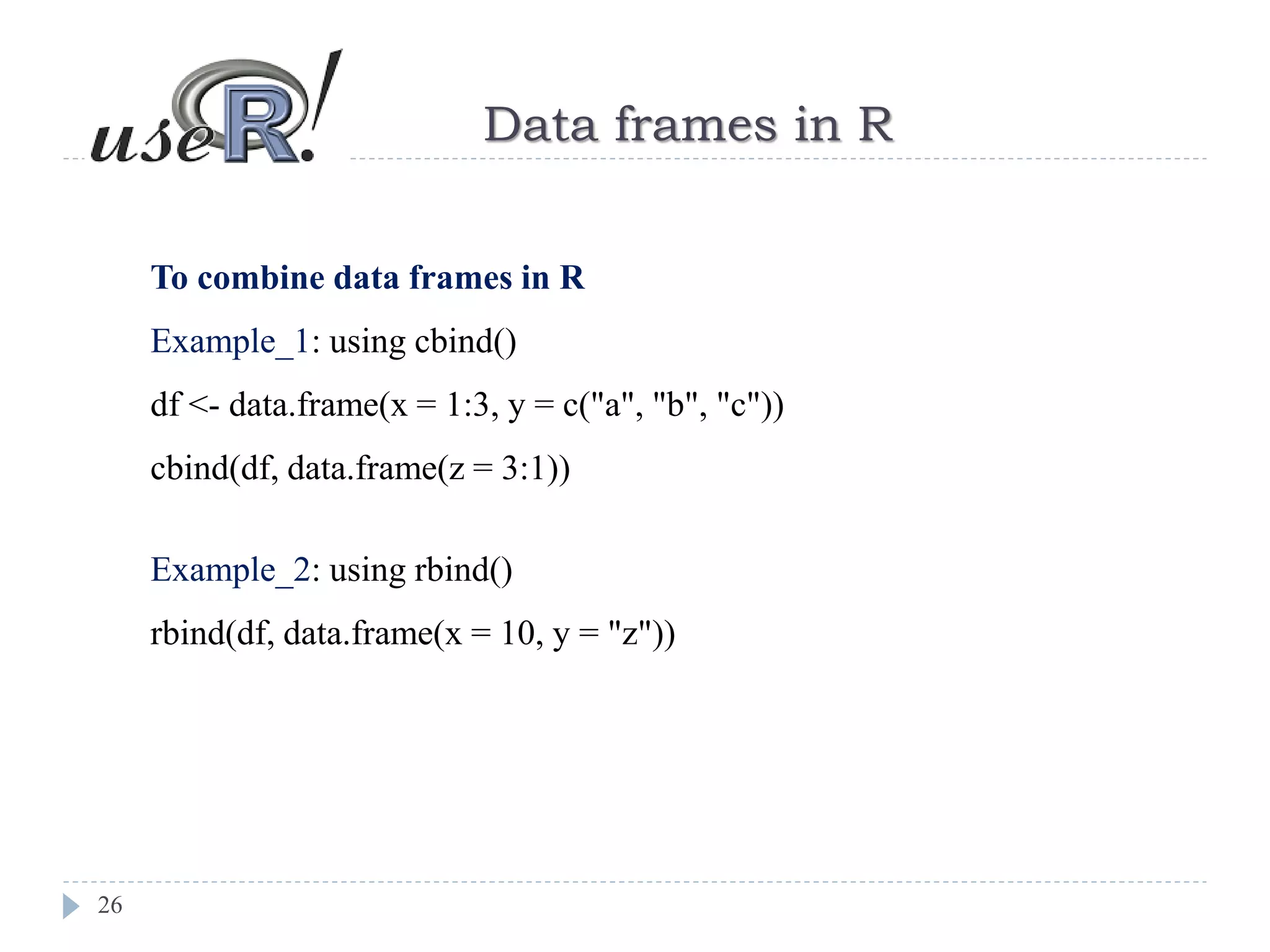 3 Data Structure in R | PDF