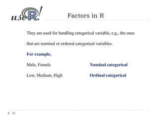 3 Data Structure in R | PDF