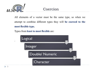 3 Data Structure in R | PDF