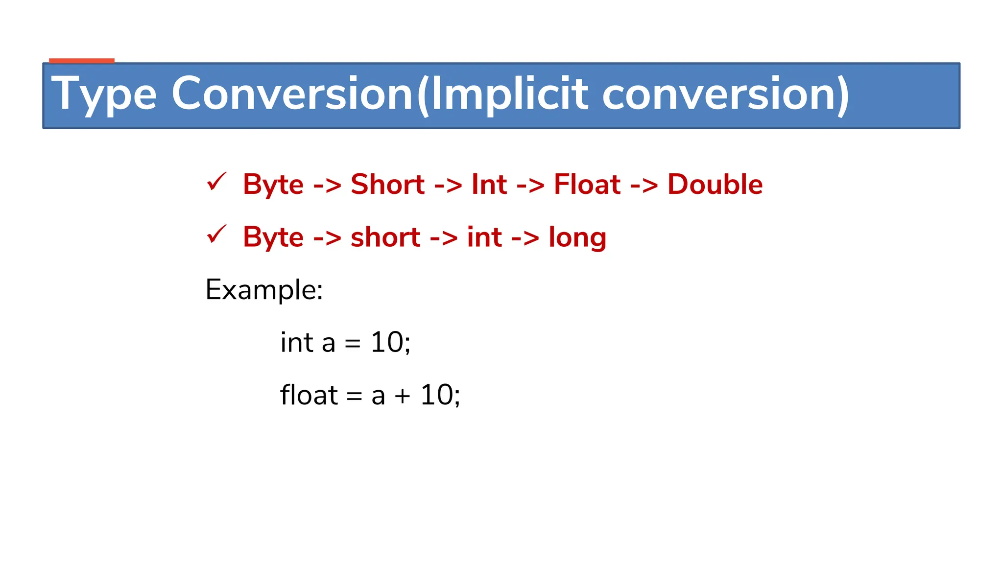 Datatypes & variables in java | PPT