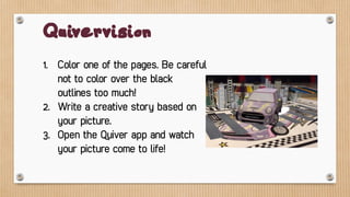 • Point your device’s camera at the marker.
• You'll see the hoop on the marker's place. Swipe and score points.
• Use Math chart page to record scores with your partner. Then calculate
mean, median, mode and range for Round 1.
Game Modes [Training, Arcade, Classic & Action]
AR Basketball
 