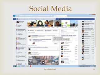by Nikesh Patel 10
Social Media
 