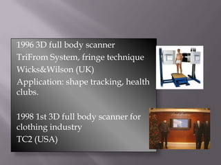 3 d body scanning | PPTX