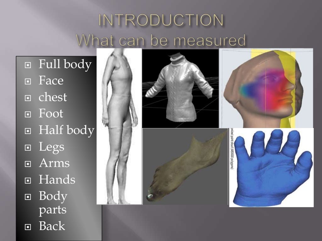 3 d body scanning