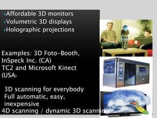 3 d body scanning | PPTX