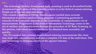 3D body scanner | PPTX