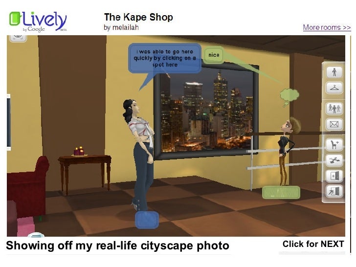 3d Chat Google Lively