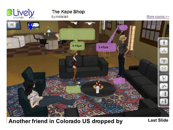 3d Chat Google Lively